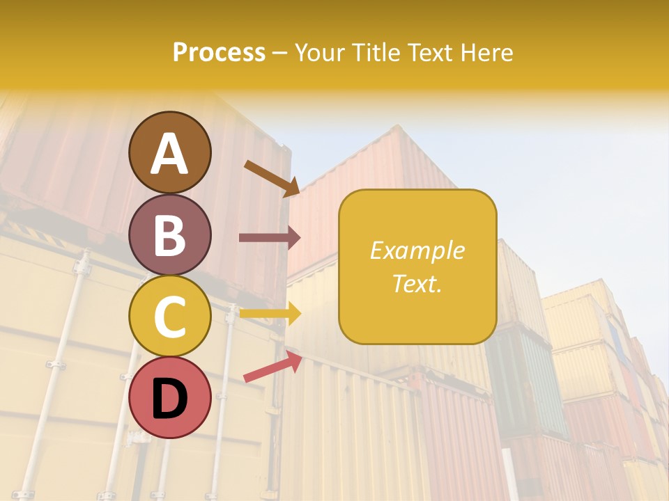 World Industrial Crane PowerPoint Template