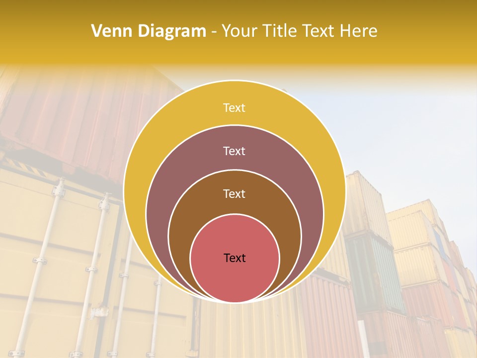 World Industrial Crane PowerPoint Template