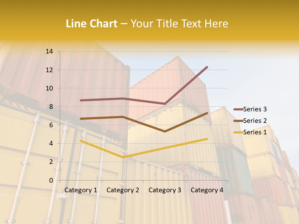 World Industrial Crane PowerPoint Template