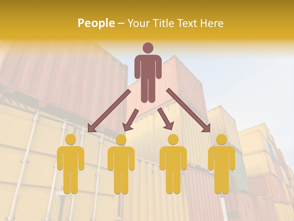 World Industrial Crane PowerPoint Template