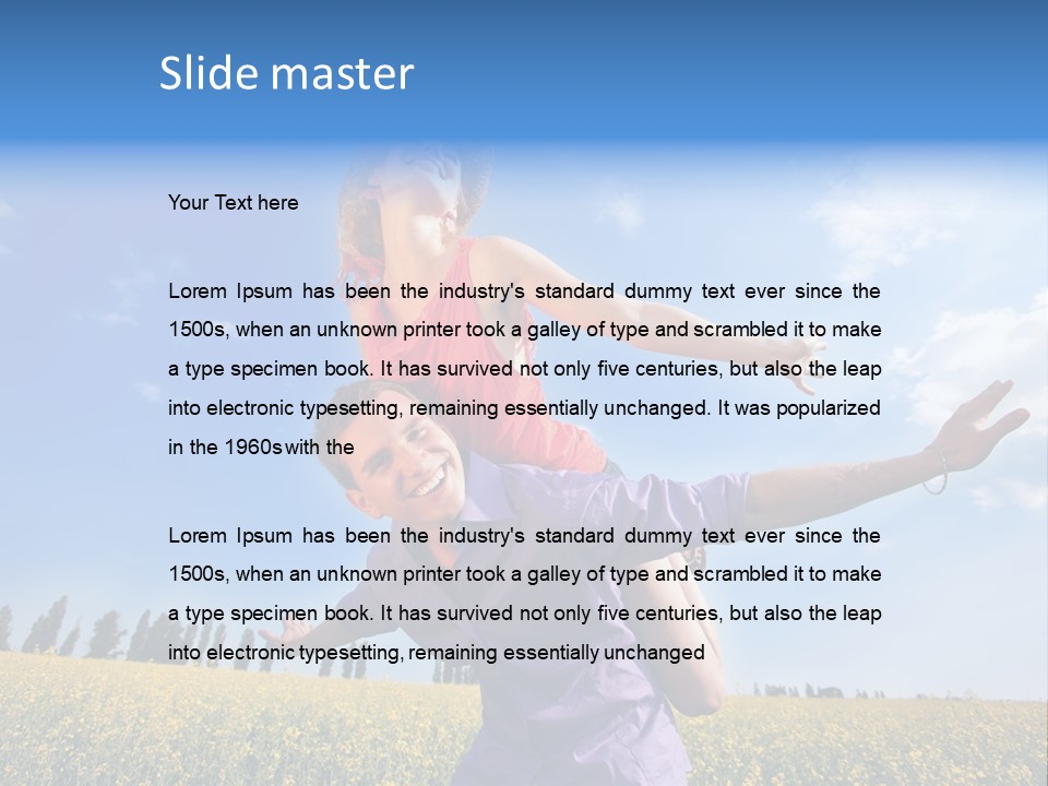 Love Health Guy PowerPoint Template