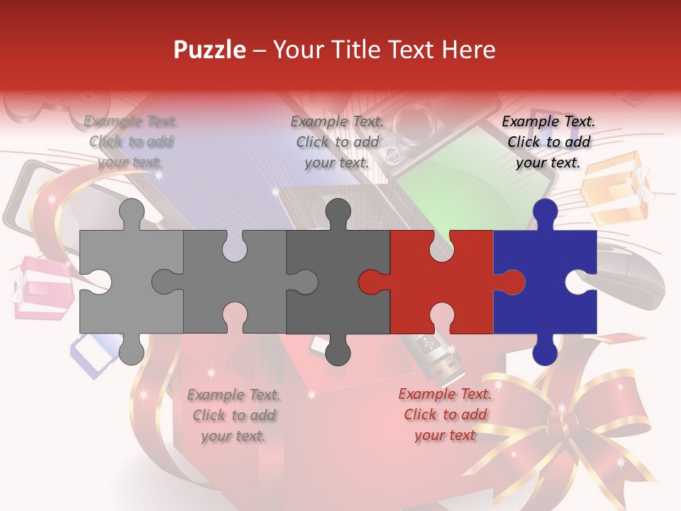 Joystick Internet Silk PowerPoint Template