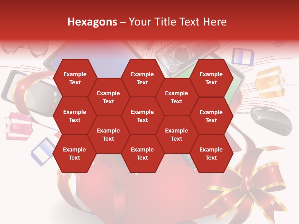 Joystick Internet Silk PowerPoint Template