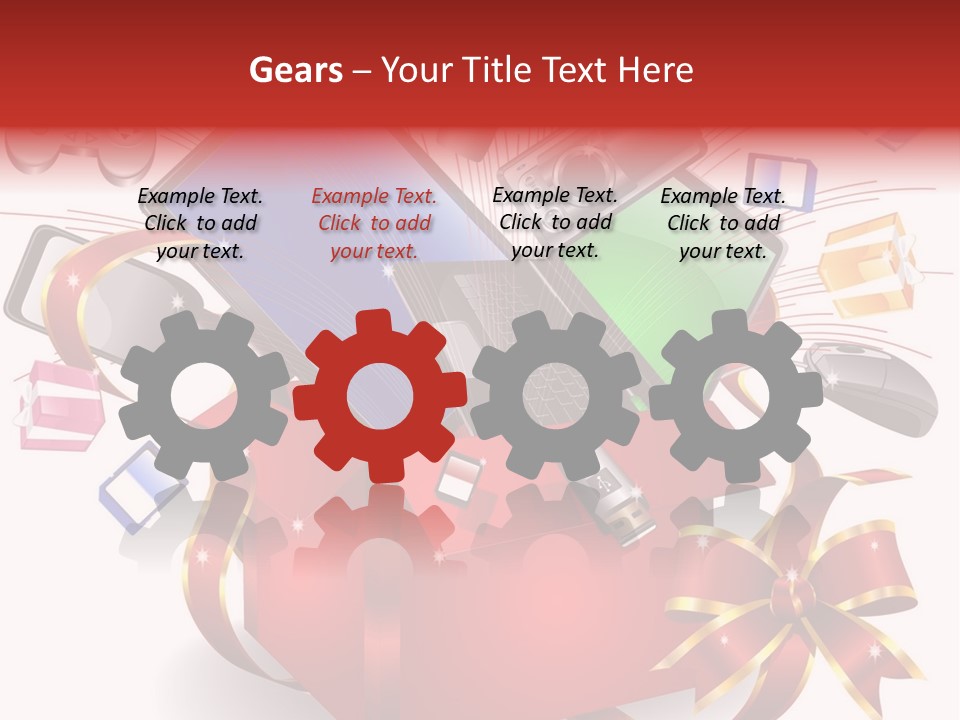 Joystick Internet Silk PowerPoint Template