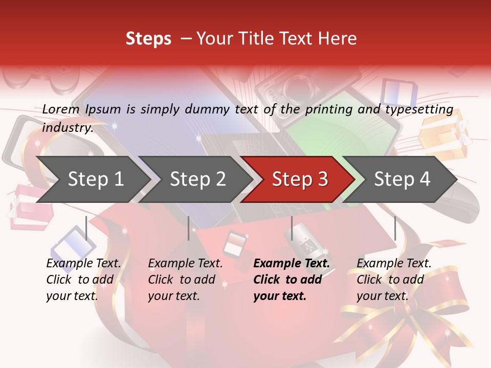 Joystick Internet Silk PowerPoint Template