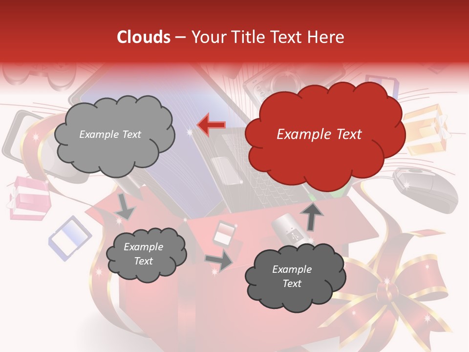 Joystick Internet Silk PowerPoint Template