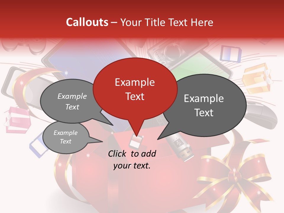 Joystick Internet Silk PowerPoint Template