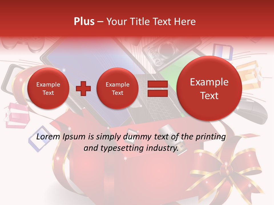 Joystick Internet Silk PowerPoint Template