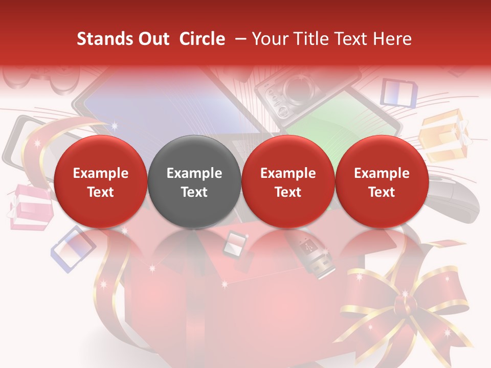 Joystick Internet Silk PowerPoint Template