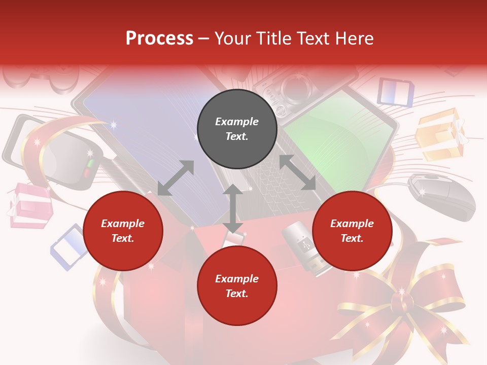 Joystick Internet Silk PowerPoint Template