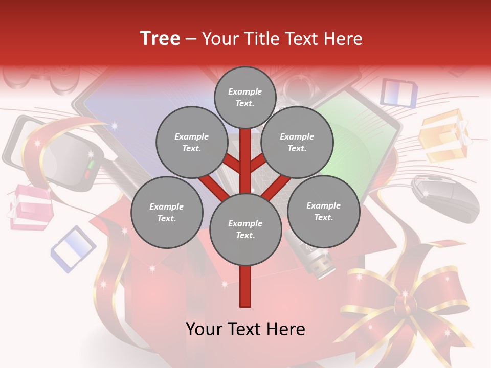 Joystick Internet Silk PowerPoint Template