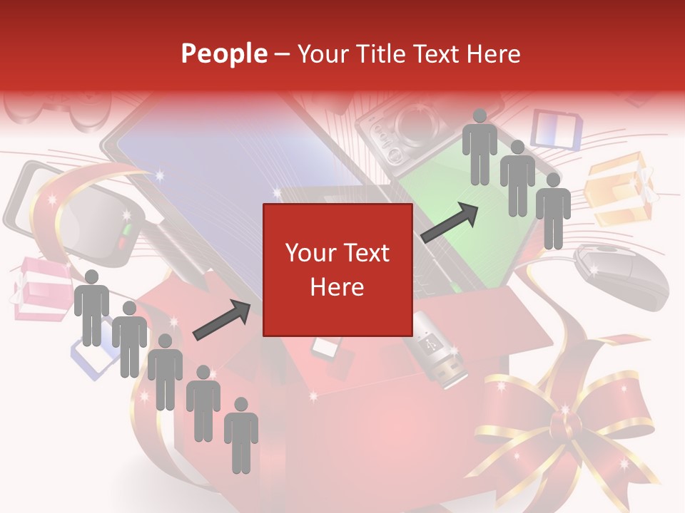 Joystick Internet Silk PowerPoint Template