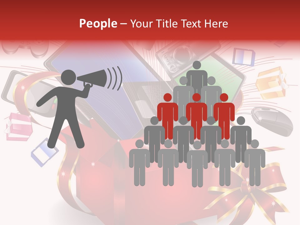 Joystick Internet Silk PowerPoint Template