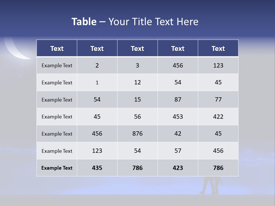 Hand Dust Night PowerPoint Template