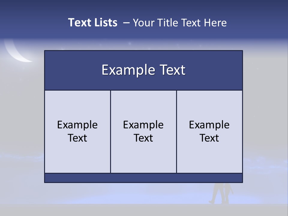 Hand Dust Night PowerPoint Template
