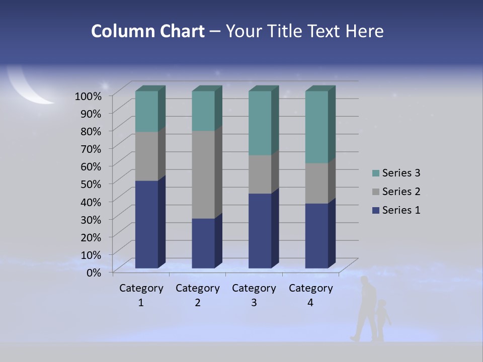 Hand Dust Night PowerPoint Template