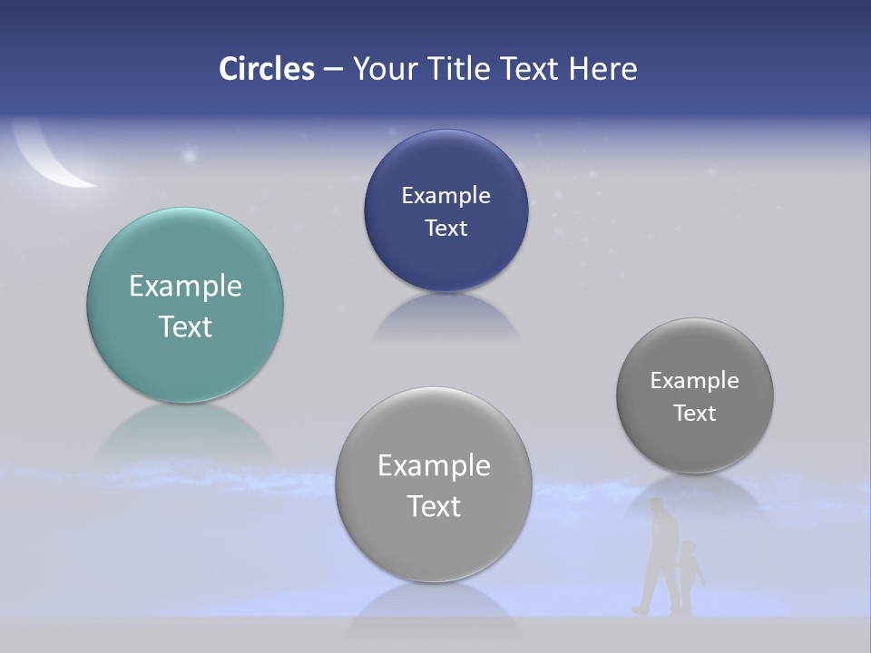 Hand Dust Night PowerPoint Template