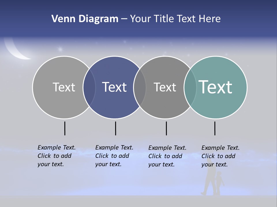Hand Dust Night PowerPoint Template