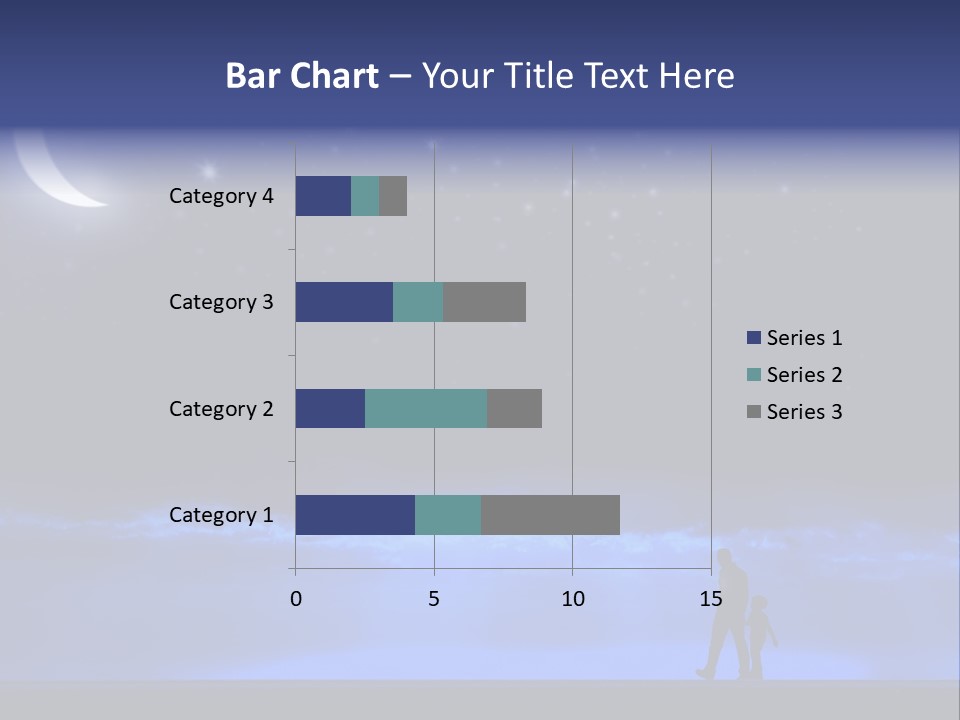 Hand Dust Night PowerPoint Template