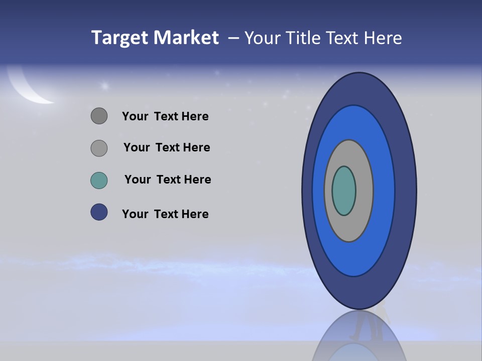 Hand Dust Night PowerPoint Template