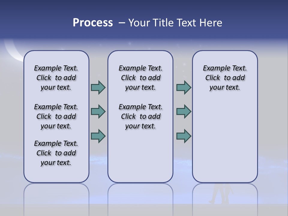 Hand Dust Night PowerPoint Template