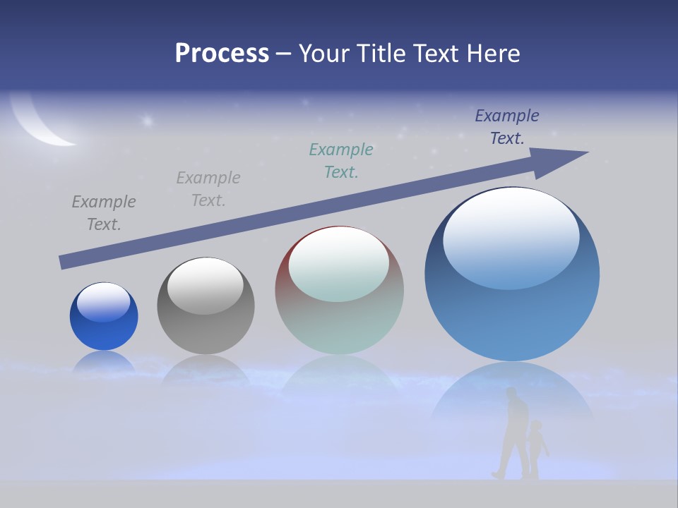 Hand Dust Night PowerPoint Template