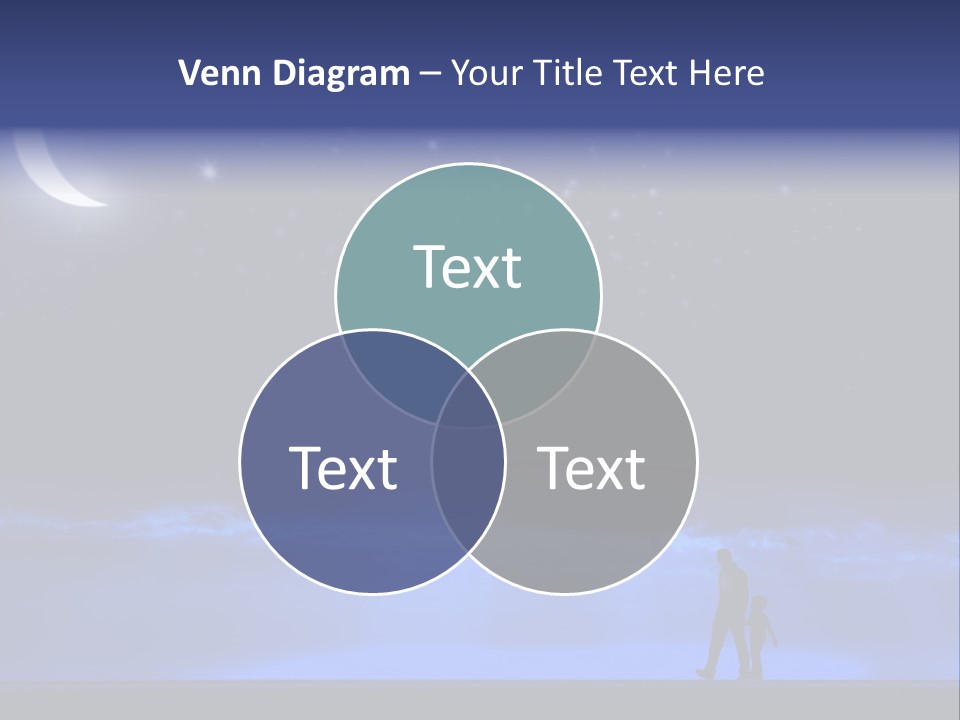 Hand Dust Night PowerPoint Template