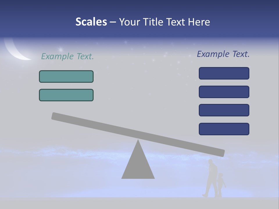 Hand Dust Night PowerPoint Template