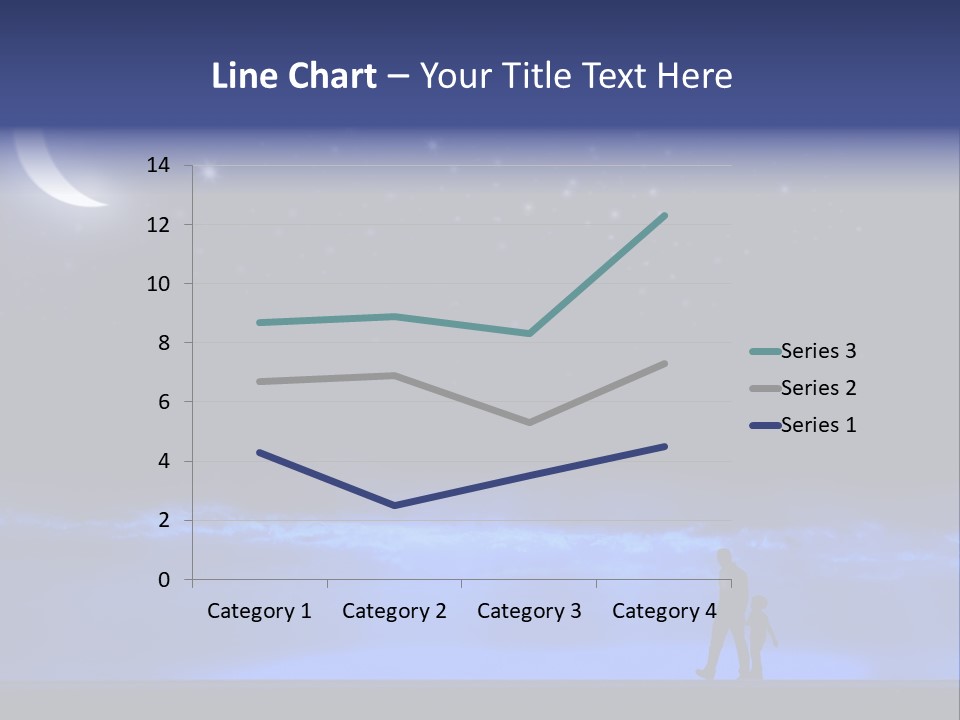 Hand Dust Night PowerPoint Template