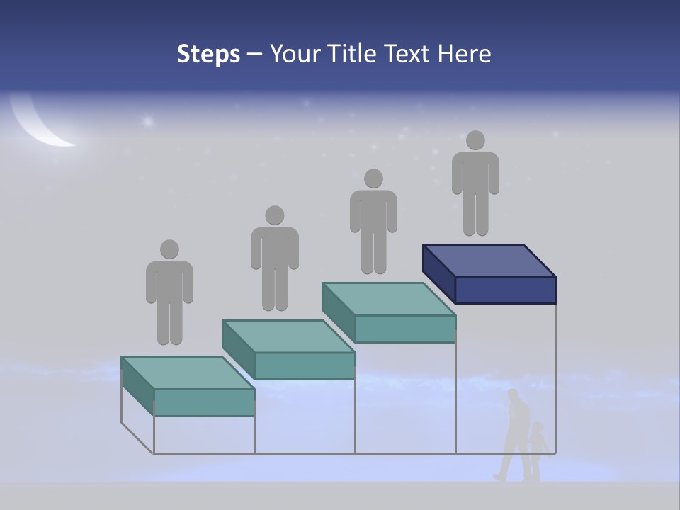 Hand Dust Night PowerPoint Template