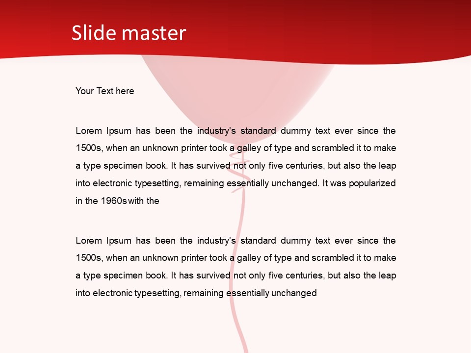 Celebration Party Rubber PowerPoint Template