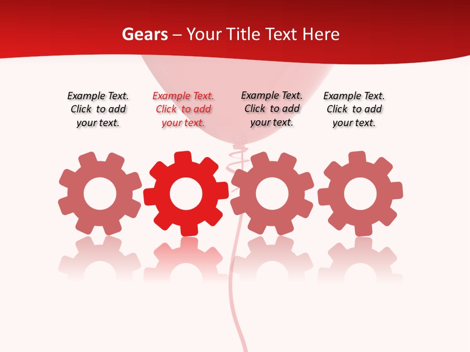 Celebration Party Rubber PowerPoint Template