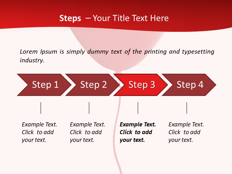 Celebration Party Rubber PowerPoint Template