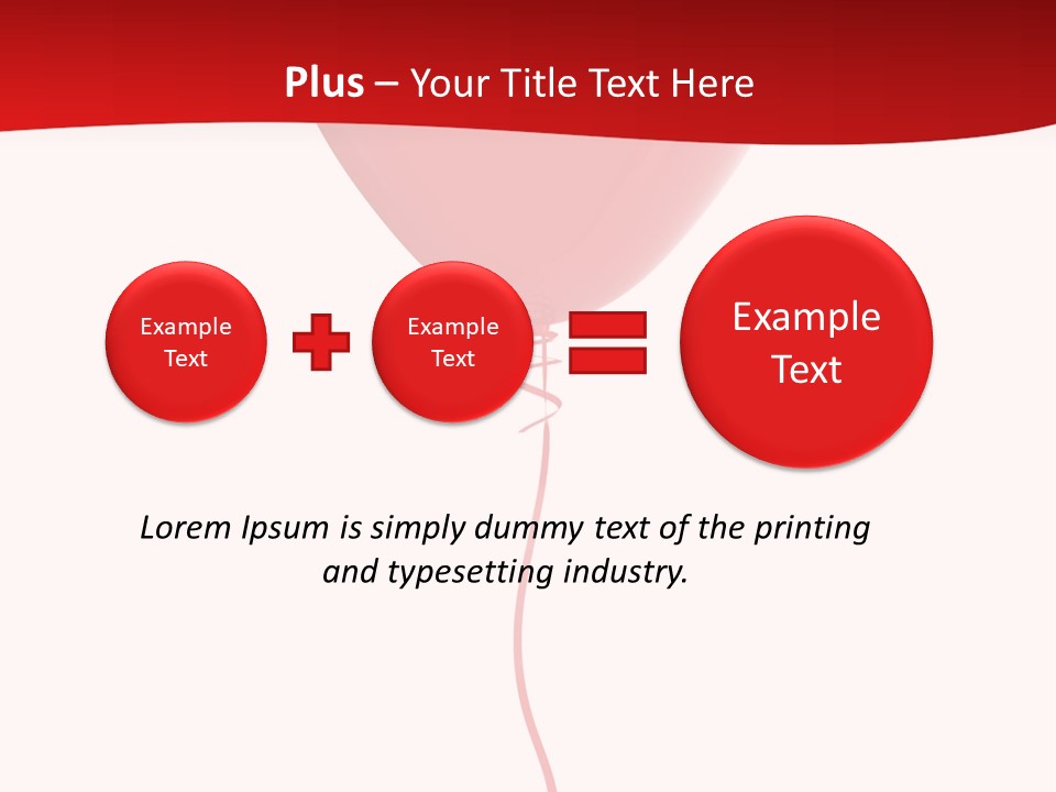 Celebration Party Rubber PowerPoint Template