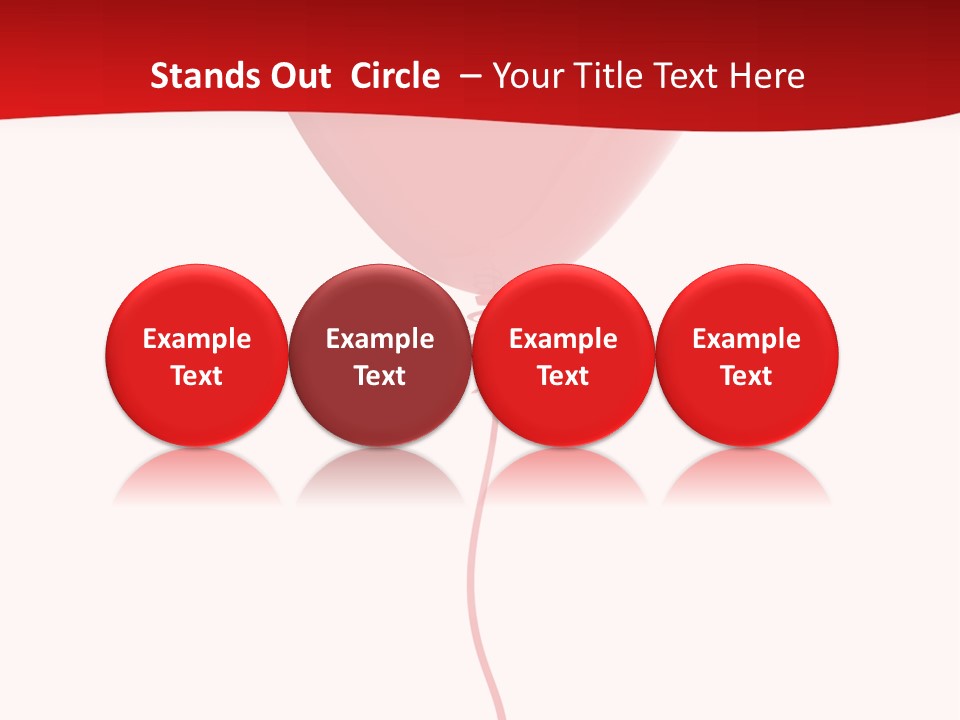 Celebration Party Rubber PowerPoint Template