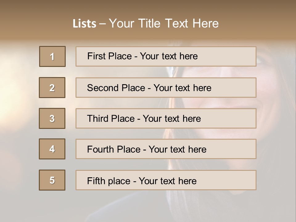 Park Happiness Gorgeous PowerPoint Template