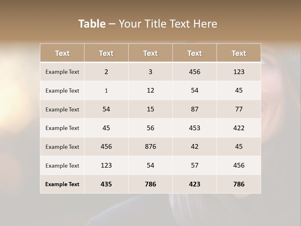 Park Happiness Gorgeous PowerPoint Template