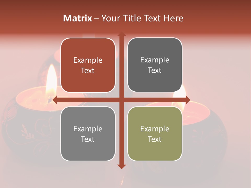 Peace Easter Red PowerPoint Template