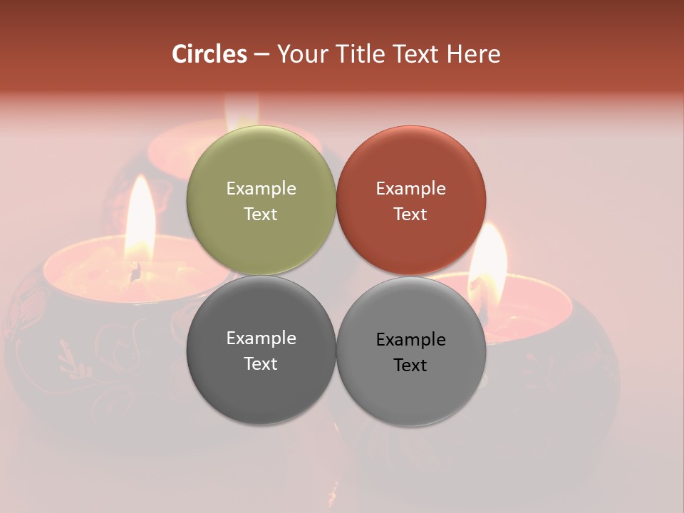 Peace Easter Red PowerPoint Template