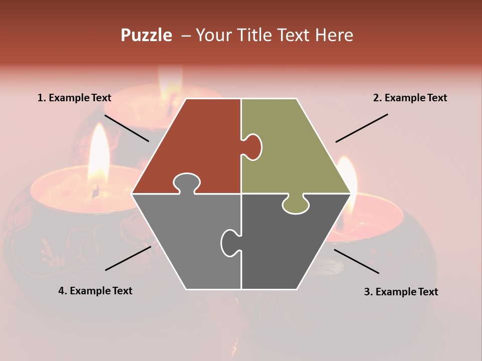 Peace Easter Red PowerPoint Template