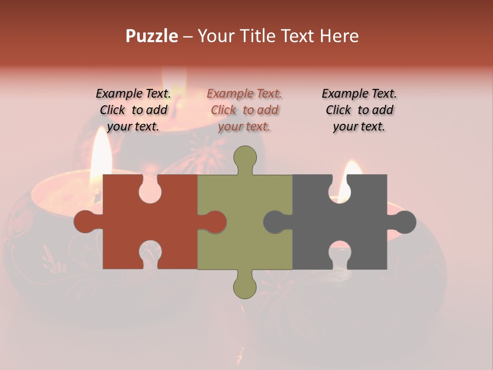 Peace Easter Red PowerPoint Template