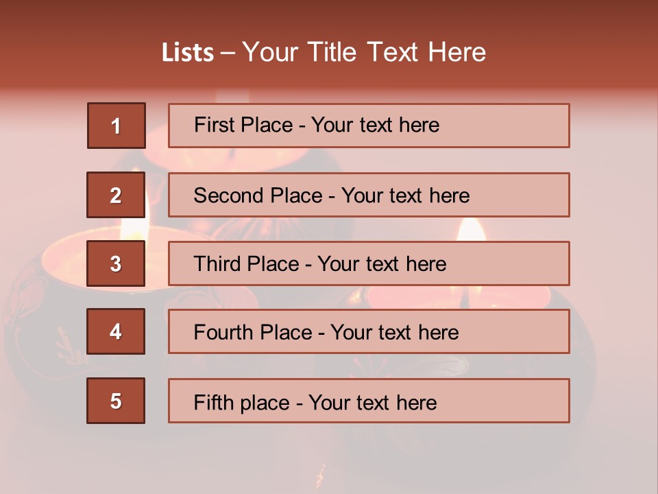 Peace Easter Red PowerPoint Template