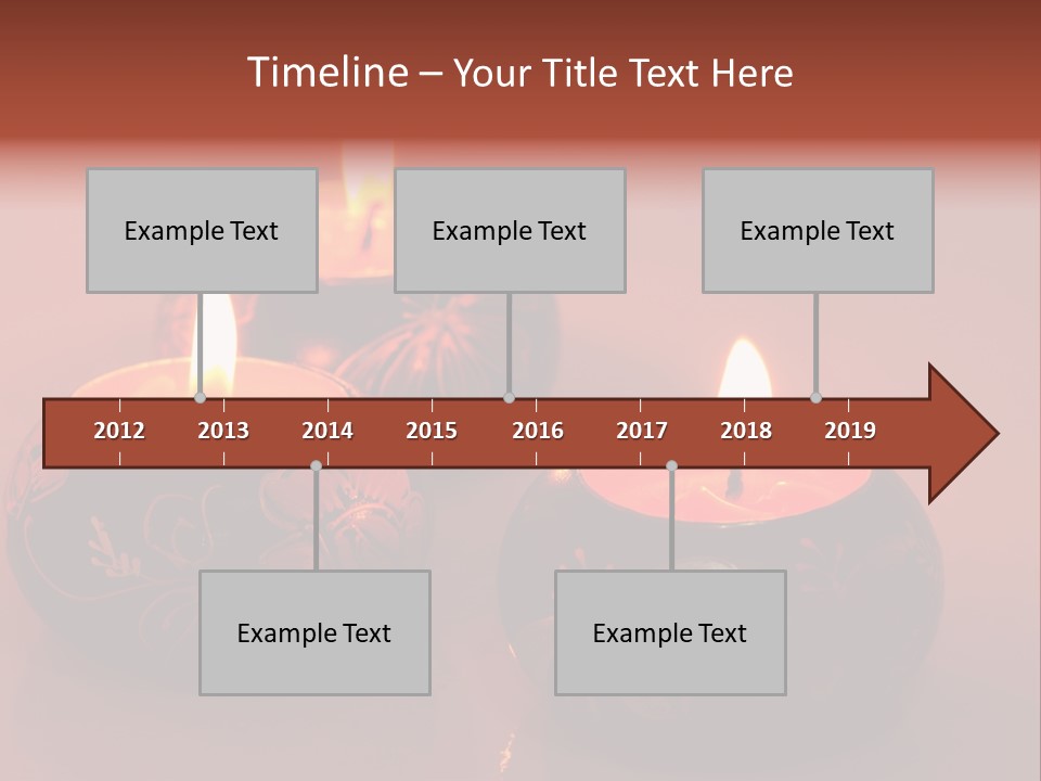 Peace Easter Red PowerPoint Template