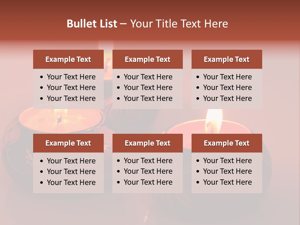 Peace Easter Red PowerPoint Template