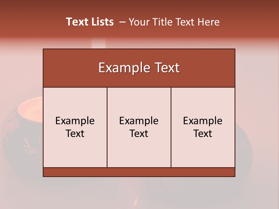 Peace Easter Red PowerPoint Template