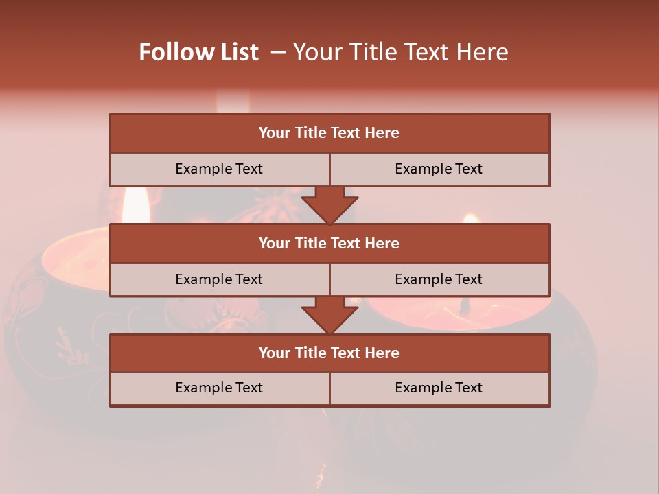 Peace Easter Red PowerPoint Template