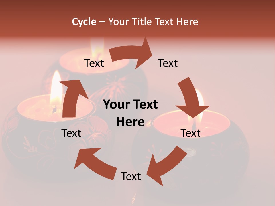 Peace Easter Red PowerPoint Template