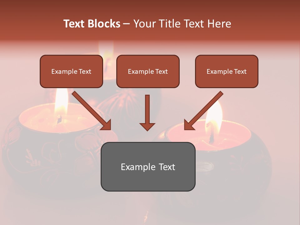 Peace Easter Red PowerPoint Template