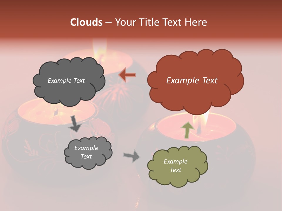 Peace Easter Red PowerPoint Template