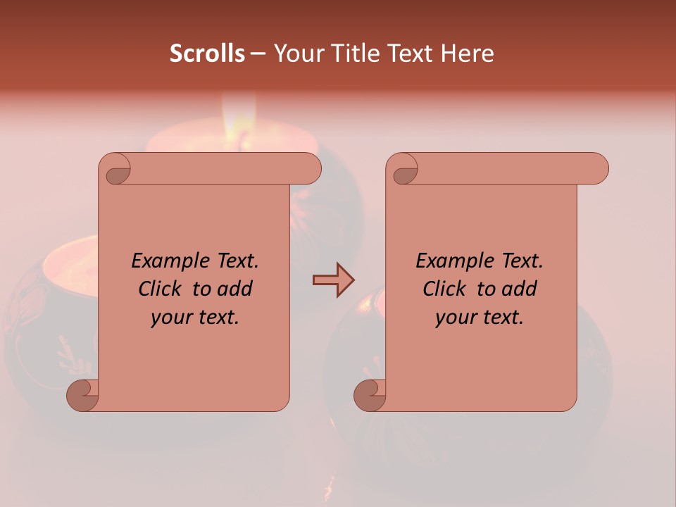 Peace Easter Red PowerPoint Template